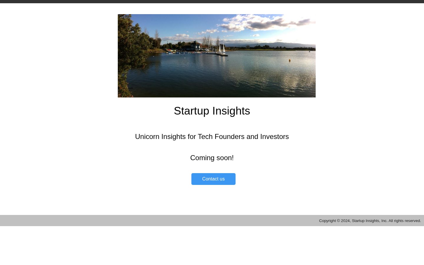 AI Startup Insights Homepage