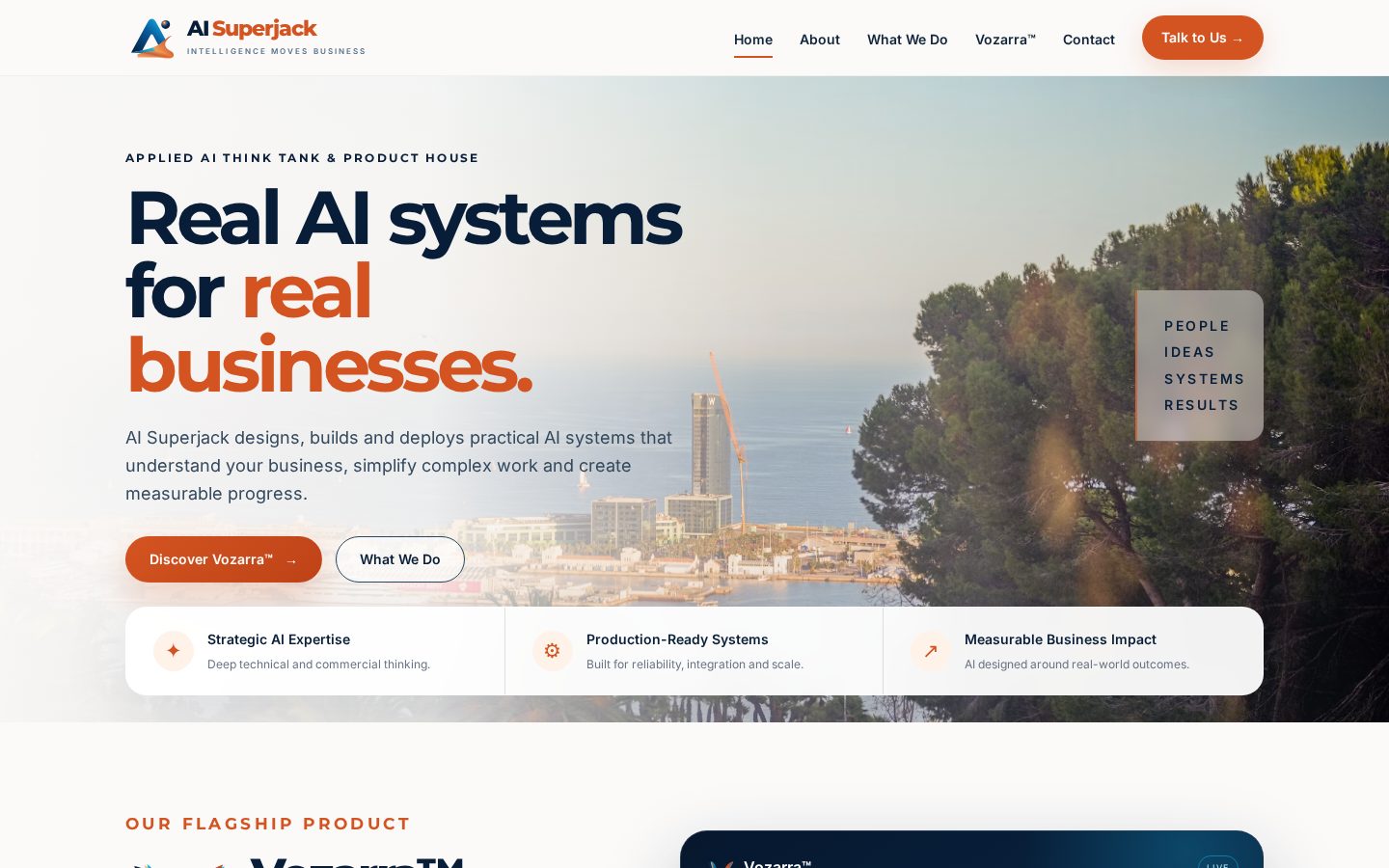 AI Superjack Homepage
