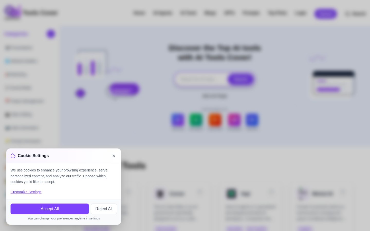 AI Tools Cover Homepage