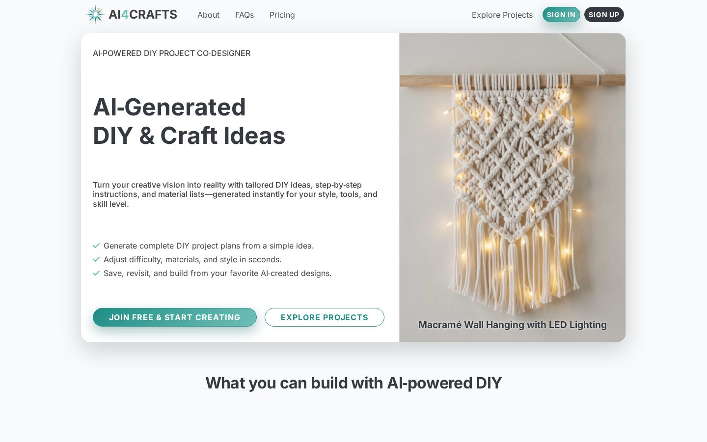 AI4CRAFTS Homepage