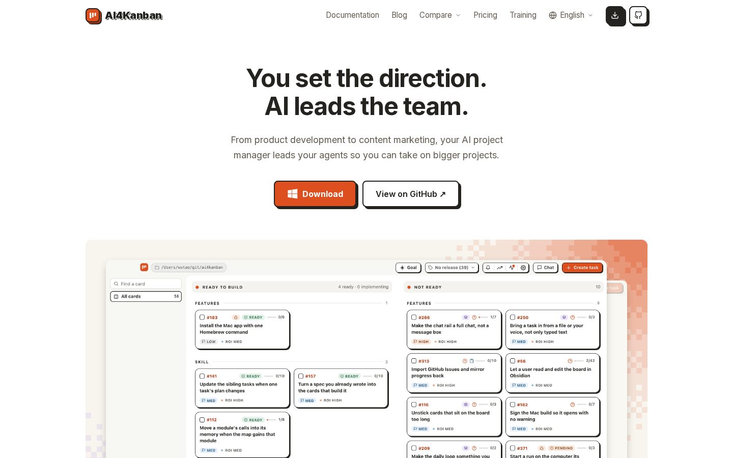 AI4Kanban Homepage