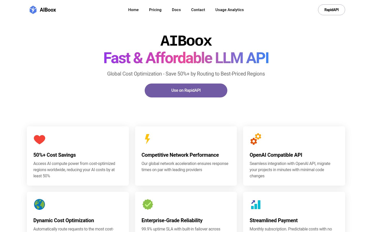 AIBoox Homepage