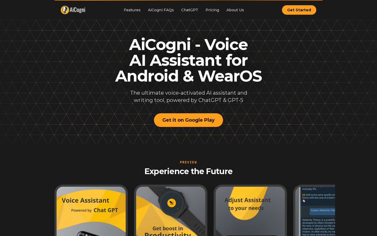 AiCogni Homepage
