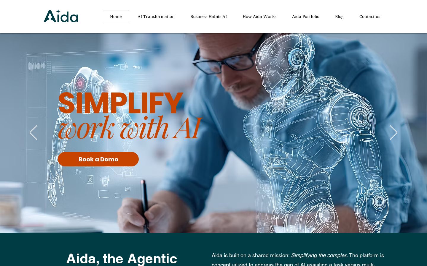 Aida Homepage