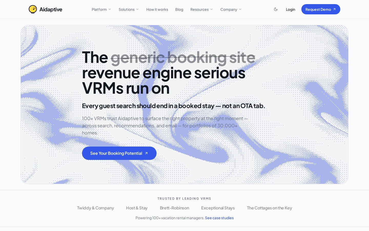 Aidaptive Homepage