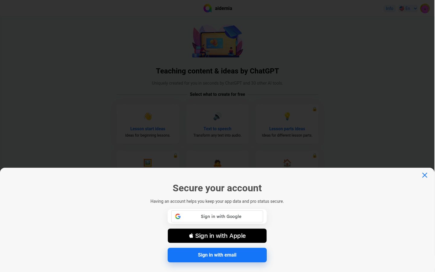 Aidemia Homepage