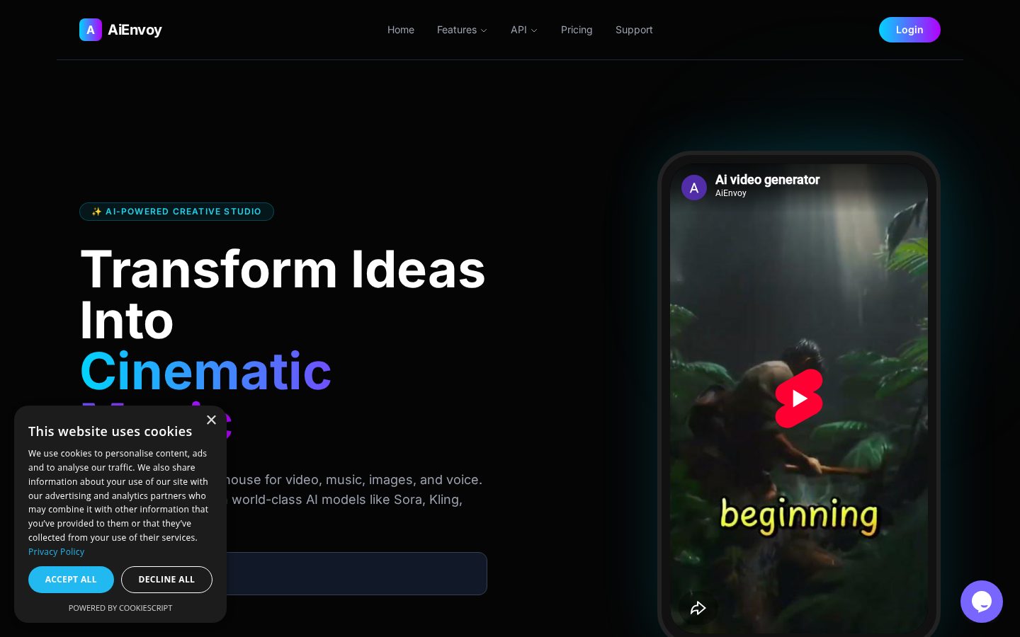 AiEnvoy Homepage