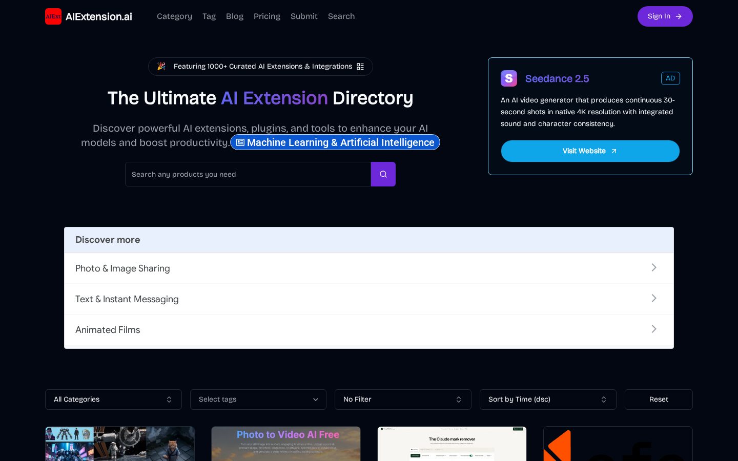 aiextension Homepage