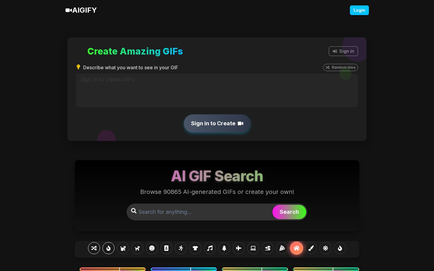 AIGIFY Homepage