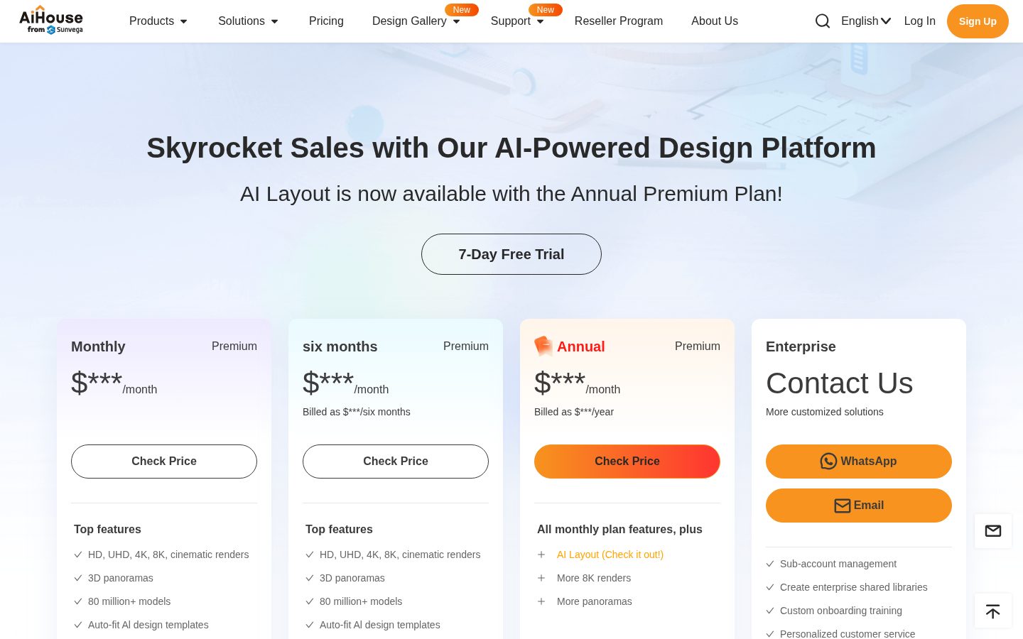 AiHouse Pricing