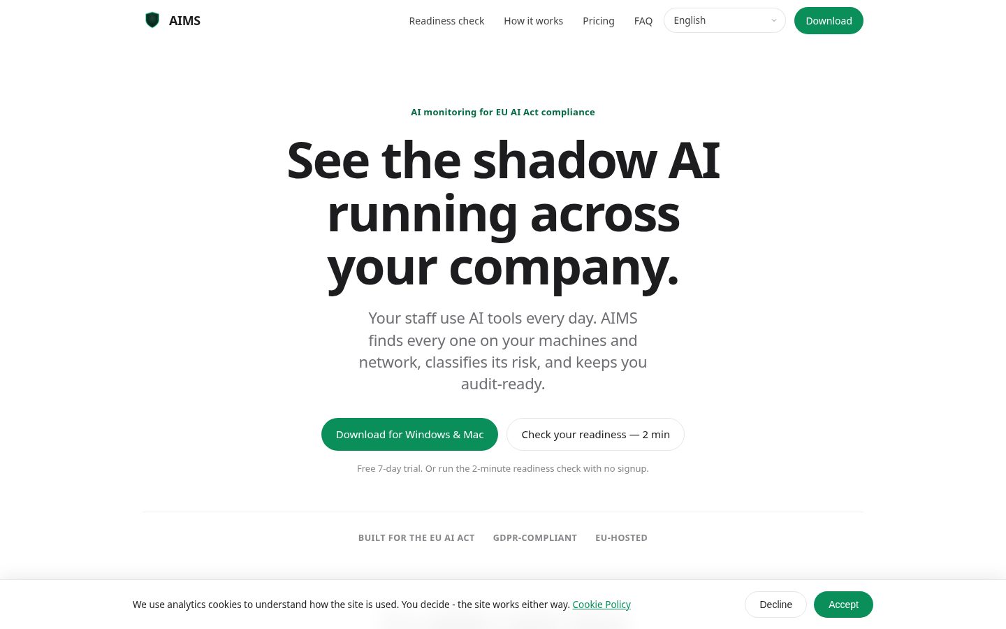 AIMS Homepage