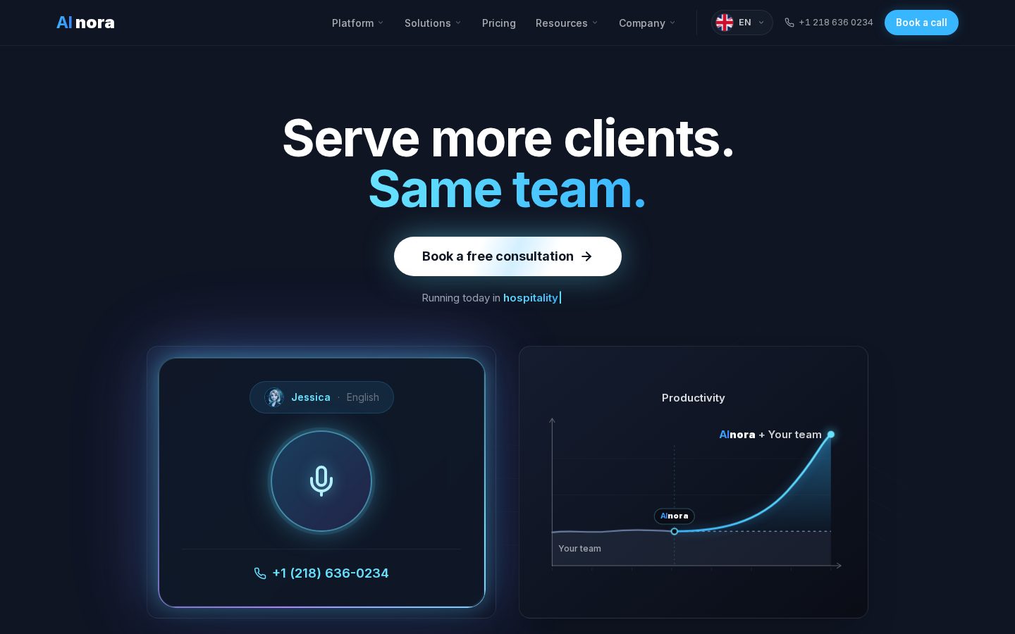 Ainora Homepage