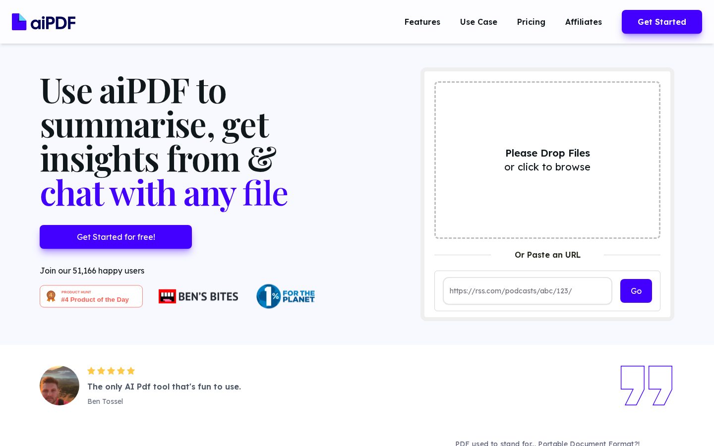 aiPDF Homepage