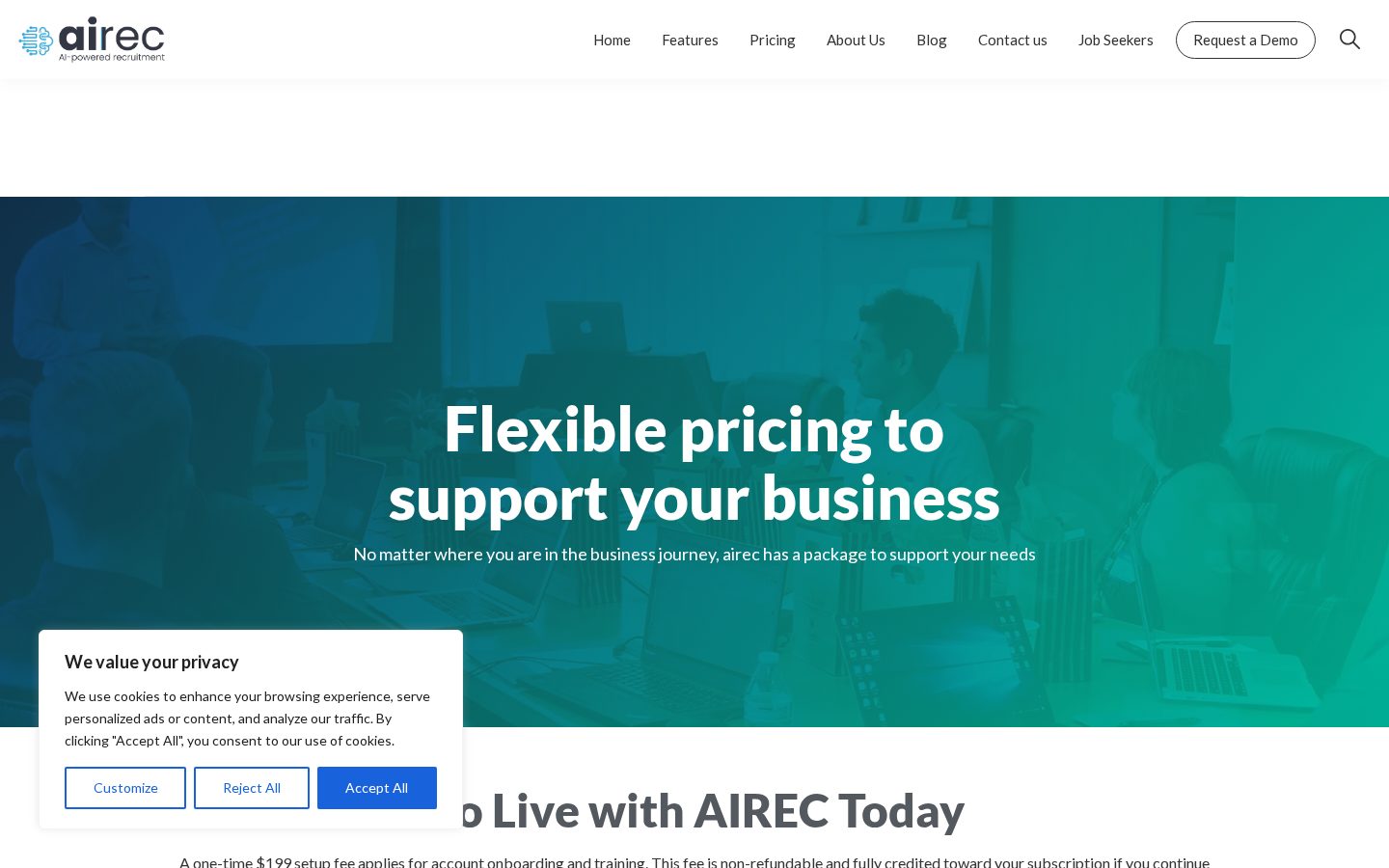 airec Pricing