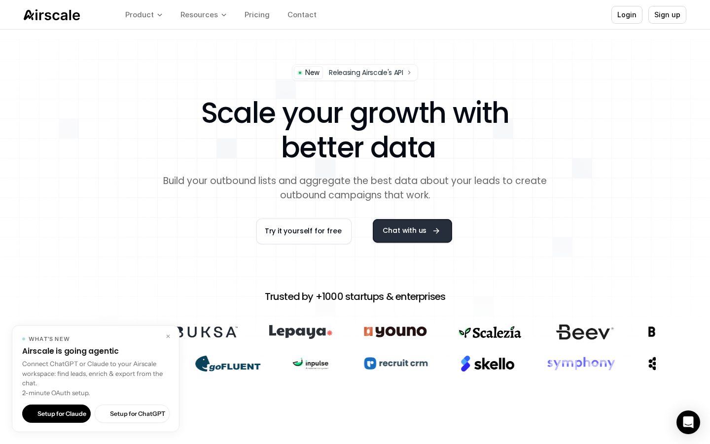 Airscale Homepage