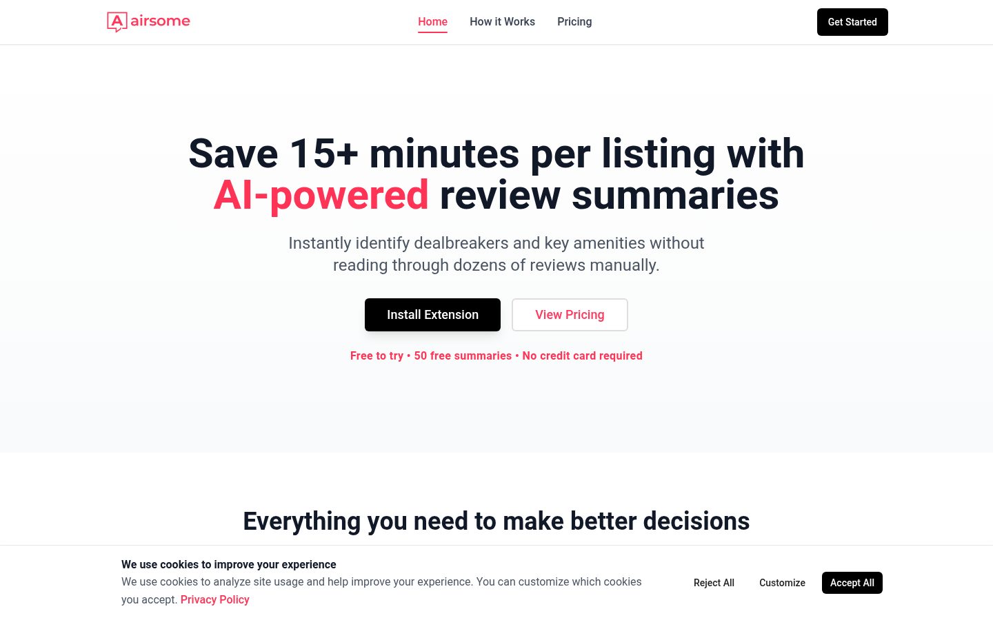 AirSome Homepage