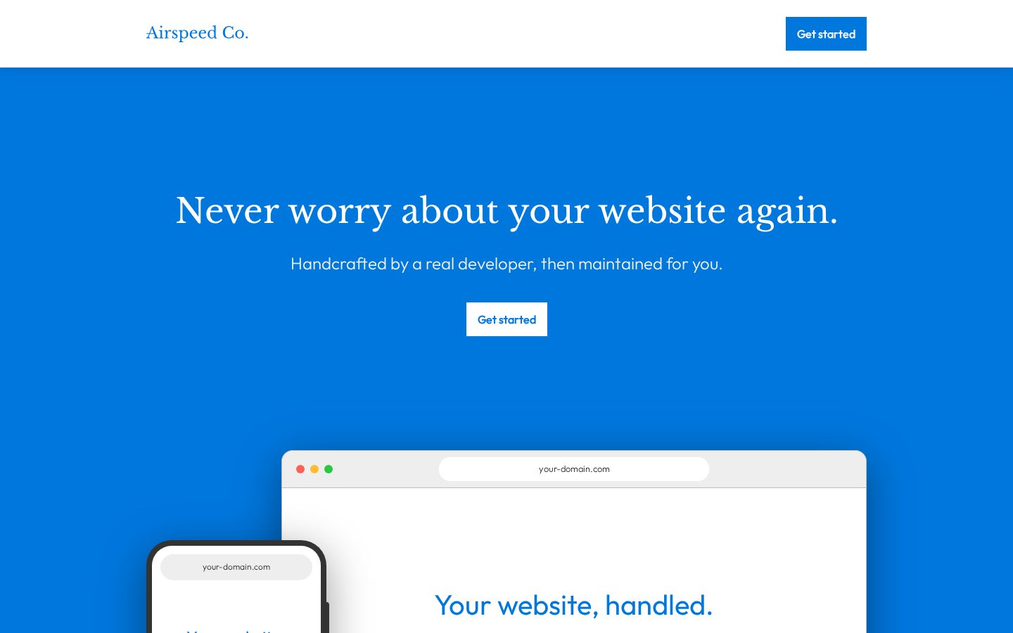 Airspeed Homepage