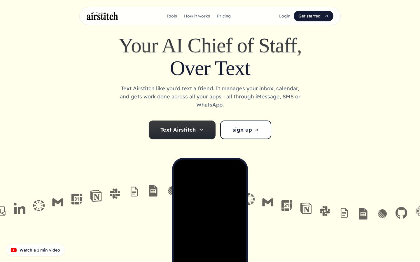 Airstitch Homepage