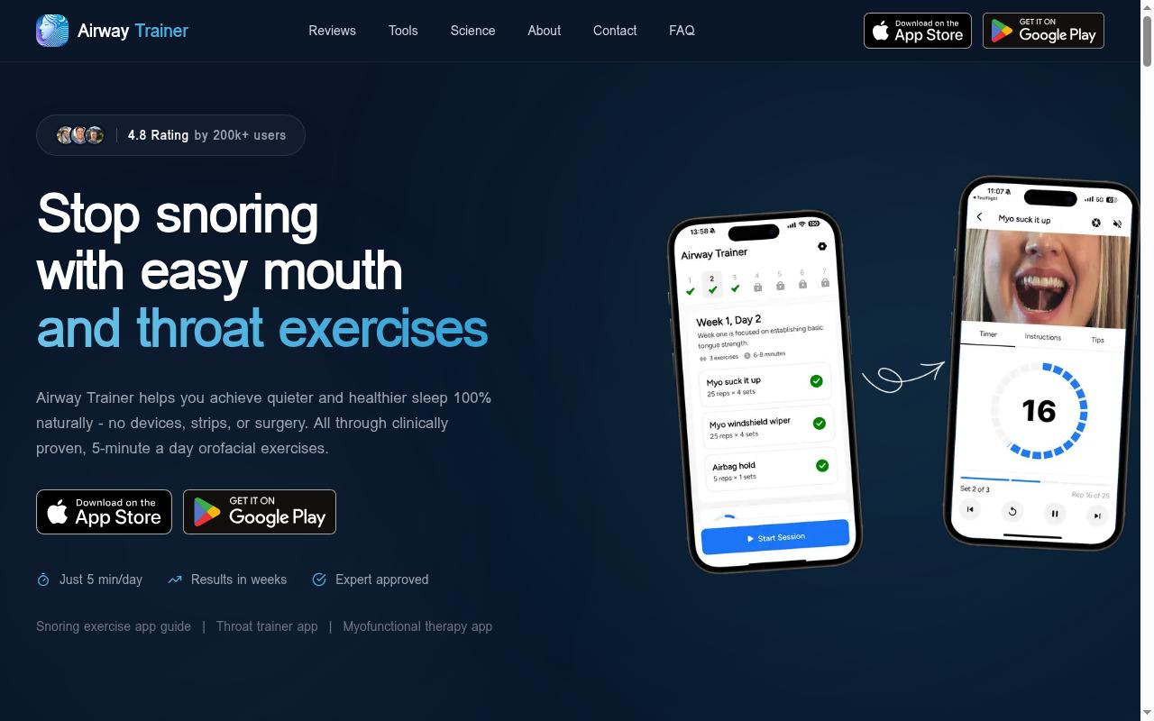 Airway Trainer Homepage