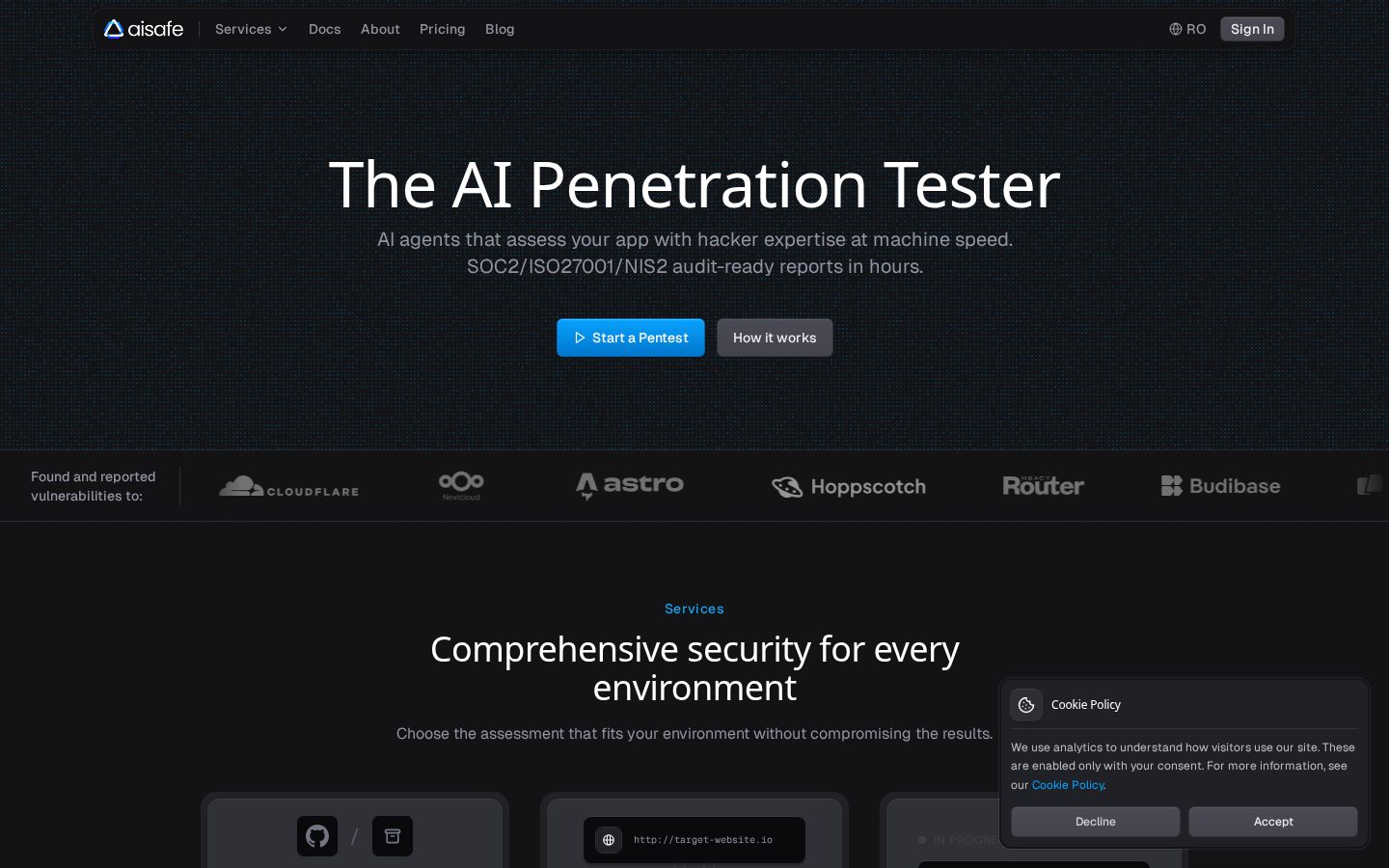 AISafe Labs Homepage