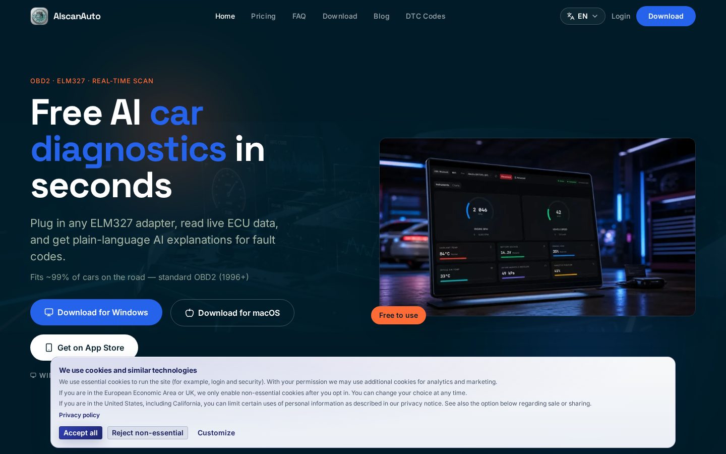 AIscanAuto Homepage