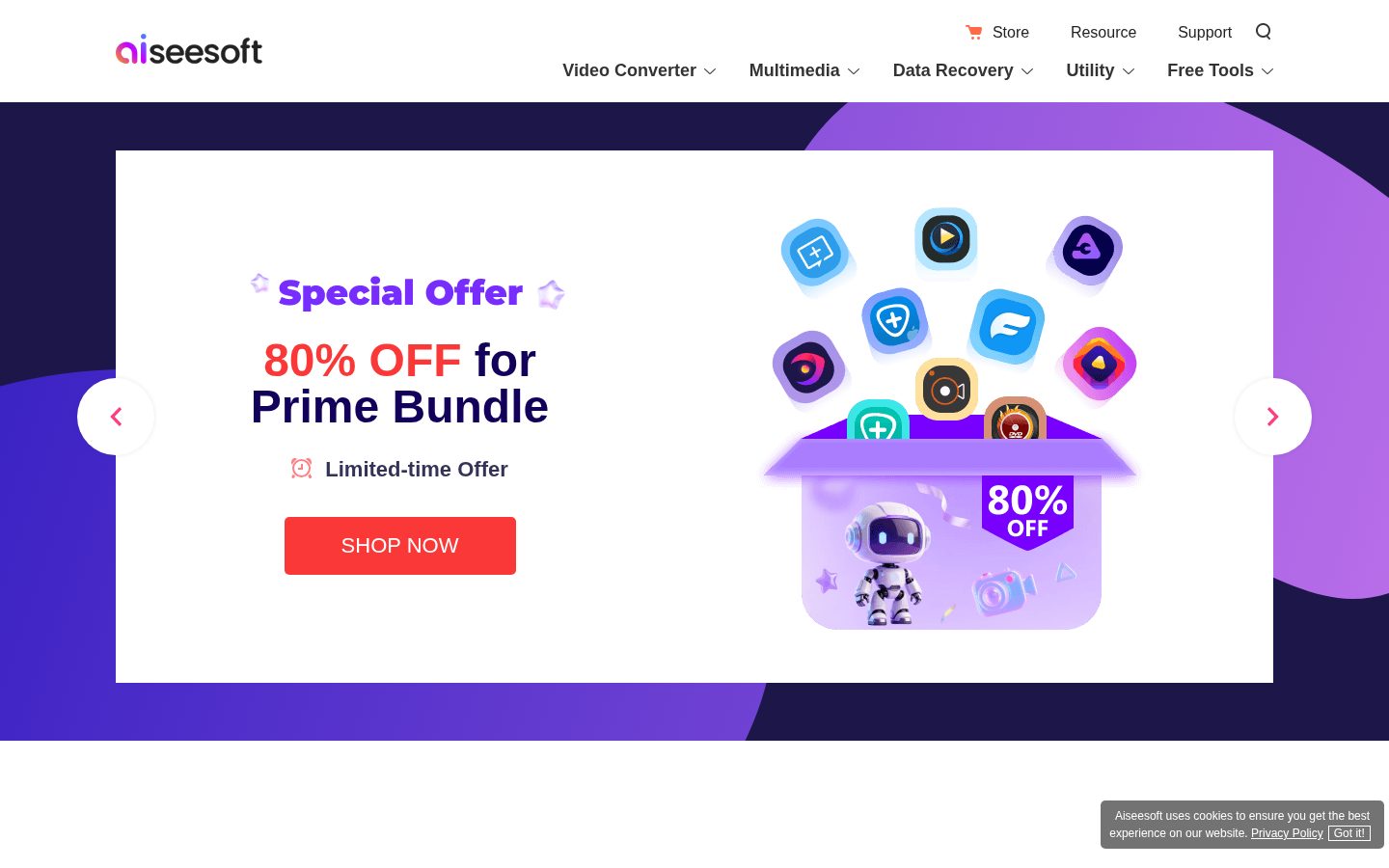 Aiseesoft Homepage