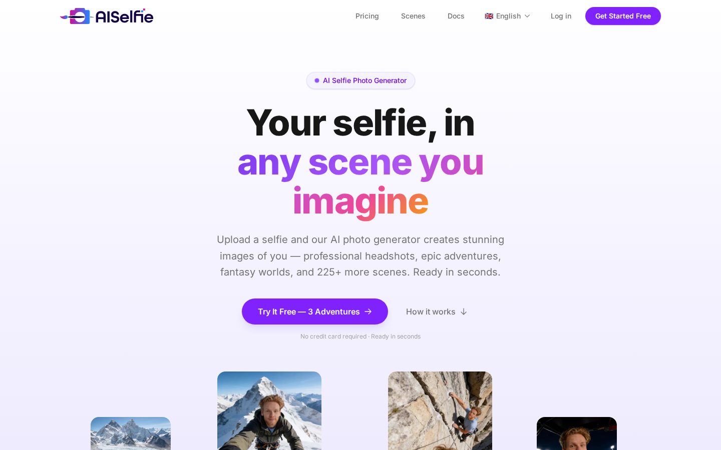 AISelfie Homepage