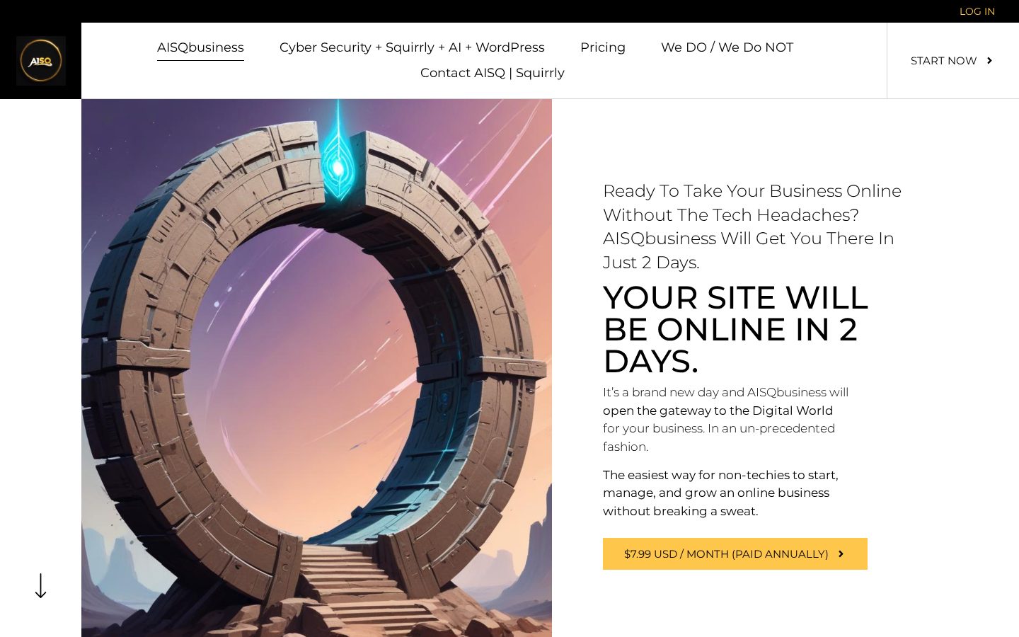 AISQbusiness Homepage