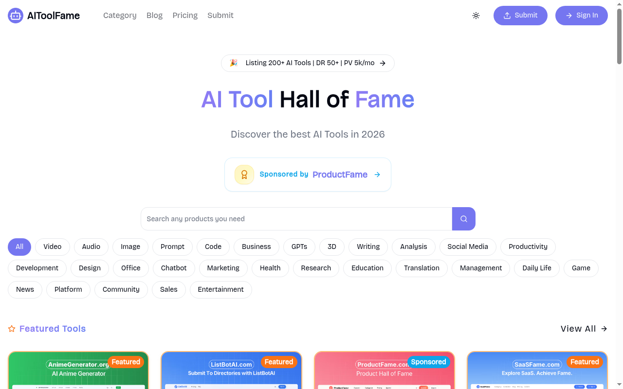 Homepage