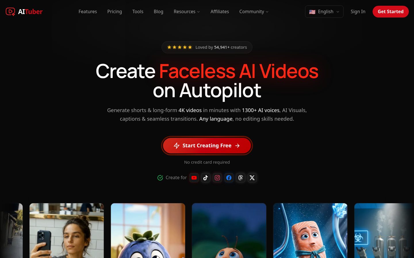 AITuber Homepage