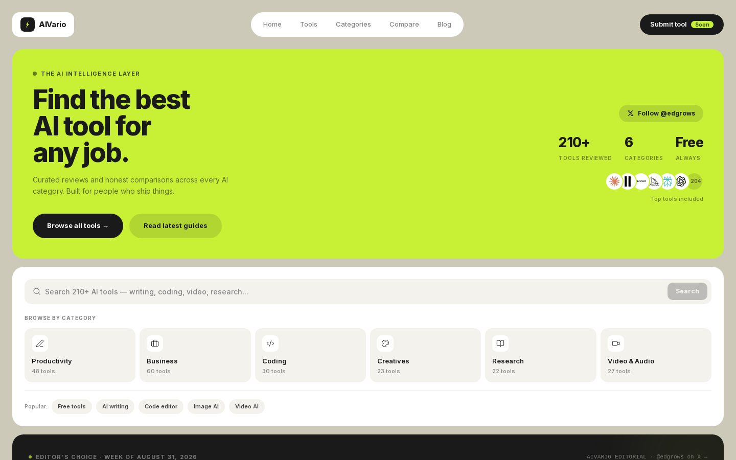 AIVario Homepage