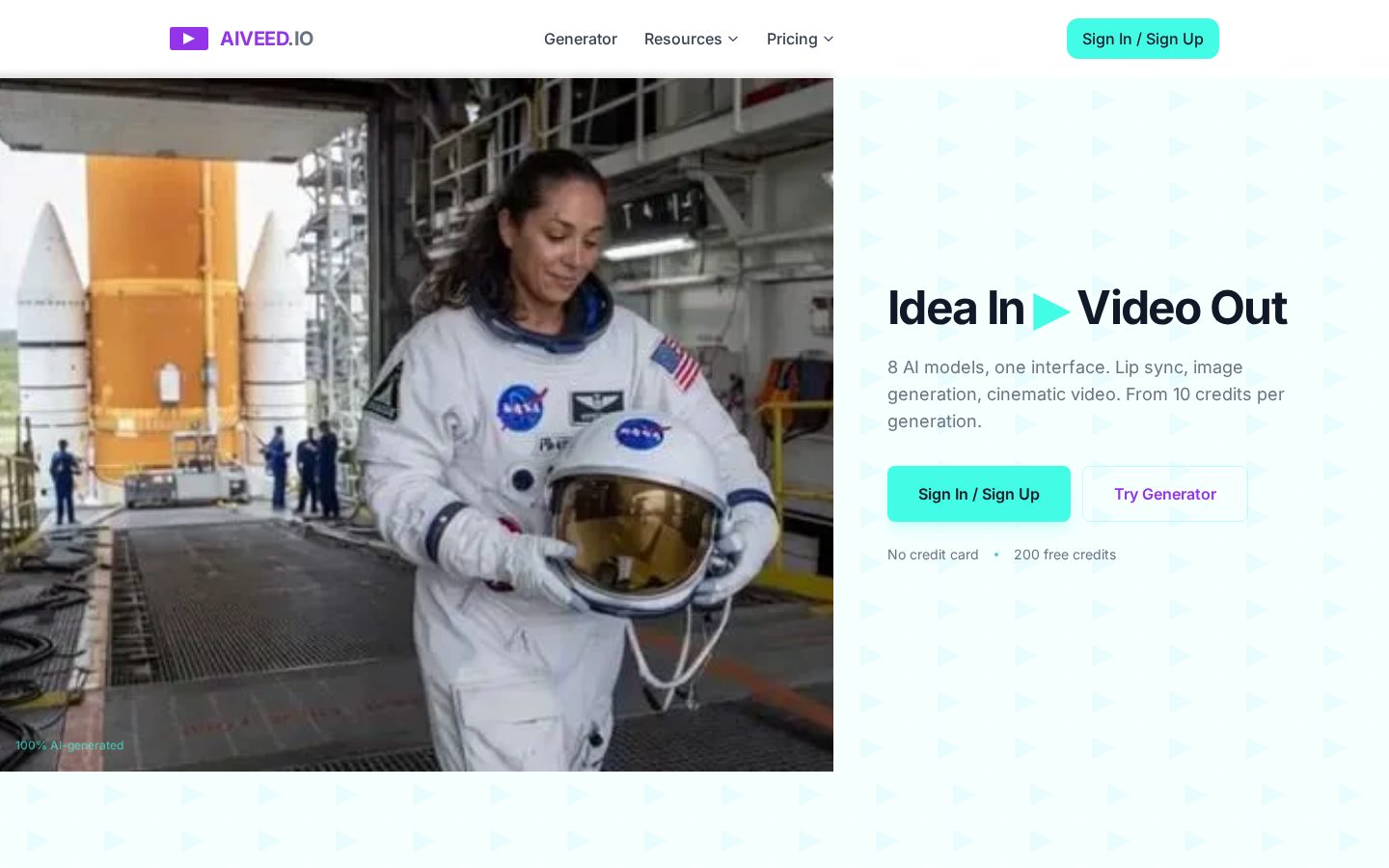 AIVeed.io Homepage