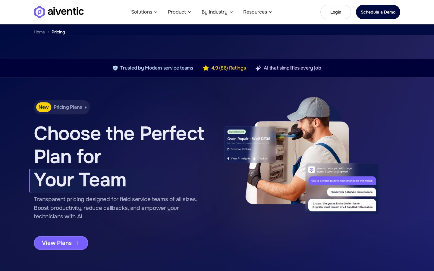 AIventic AI Pricing