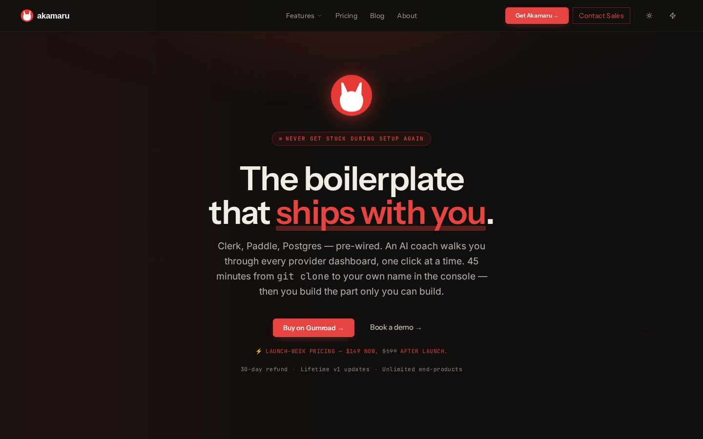 Akamaru Homepage