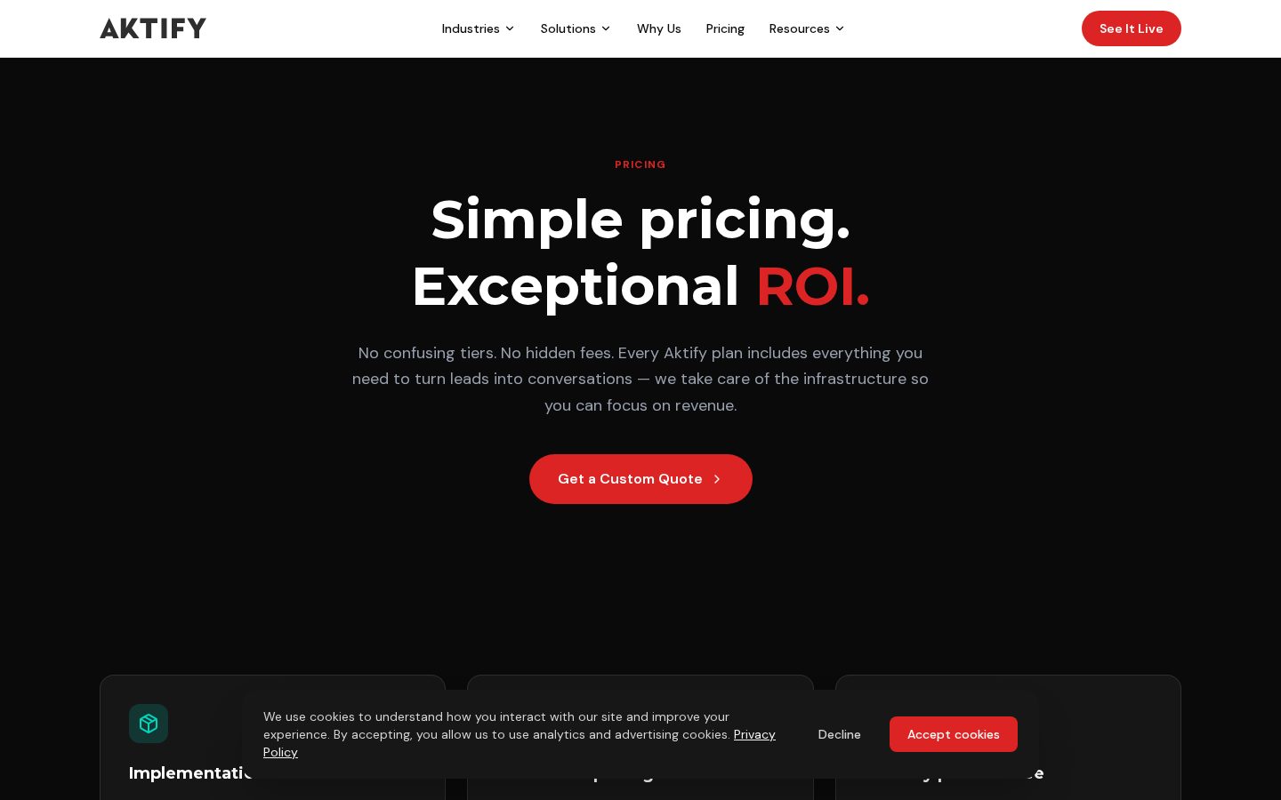 Aktify Pricing