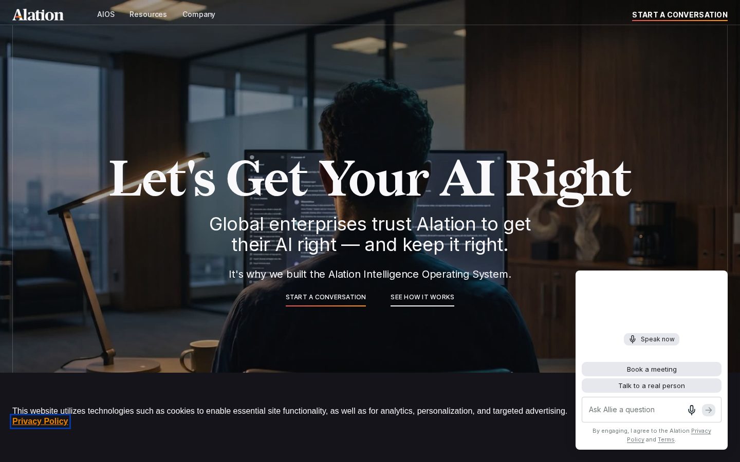Alation Homepage