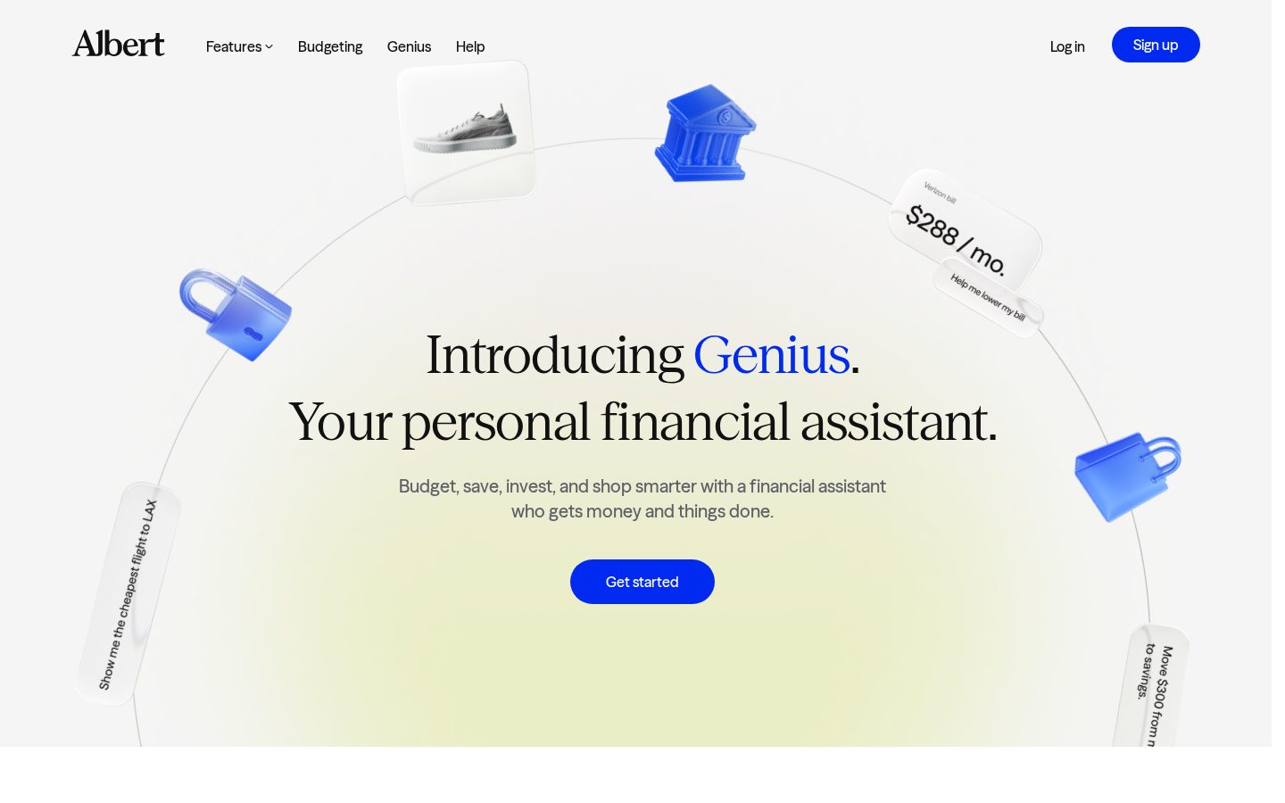 Albert Homepage