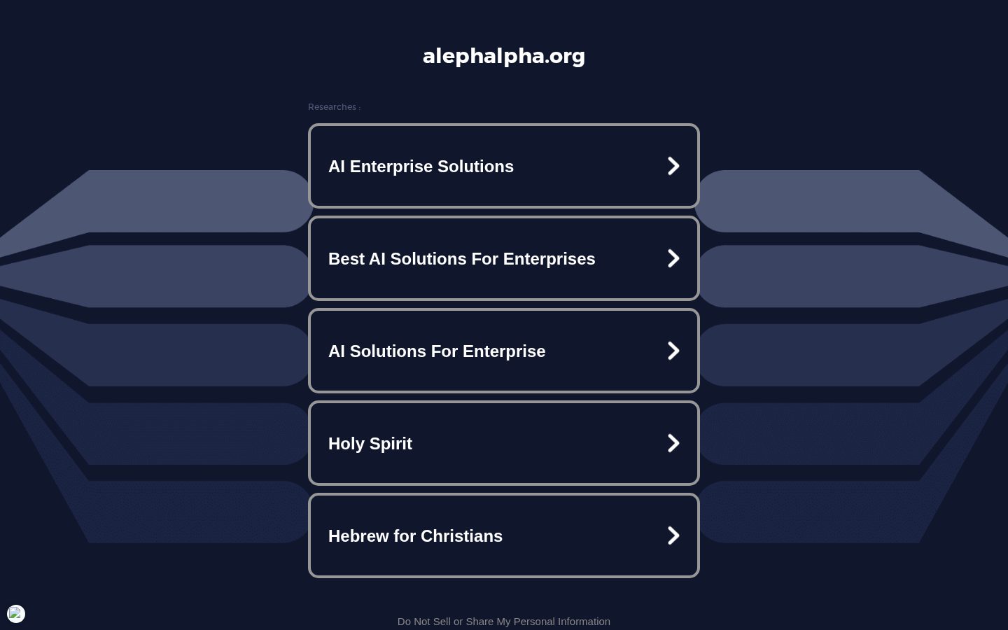 Aleph Alpha Homepage