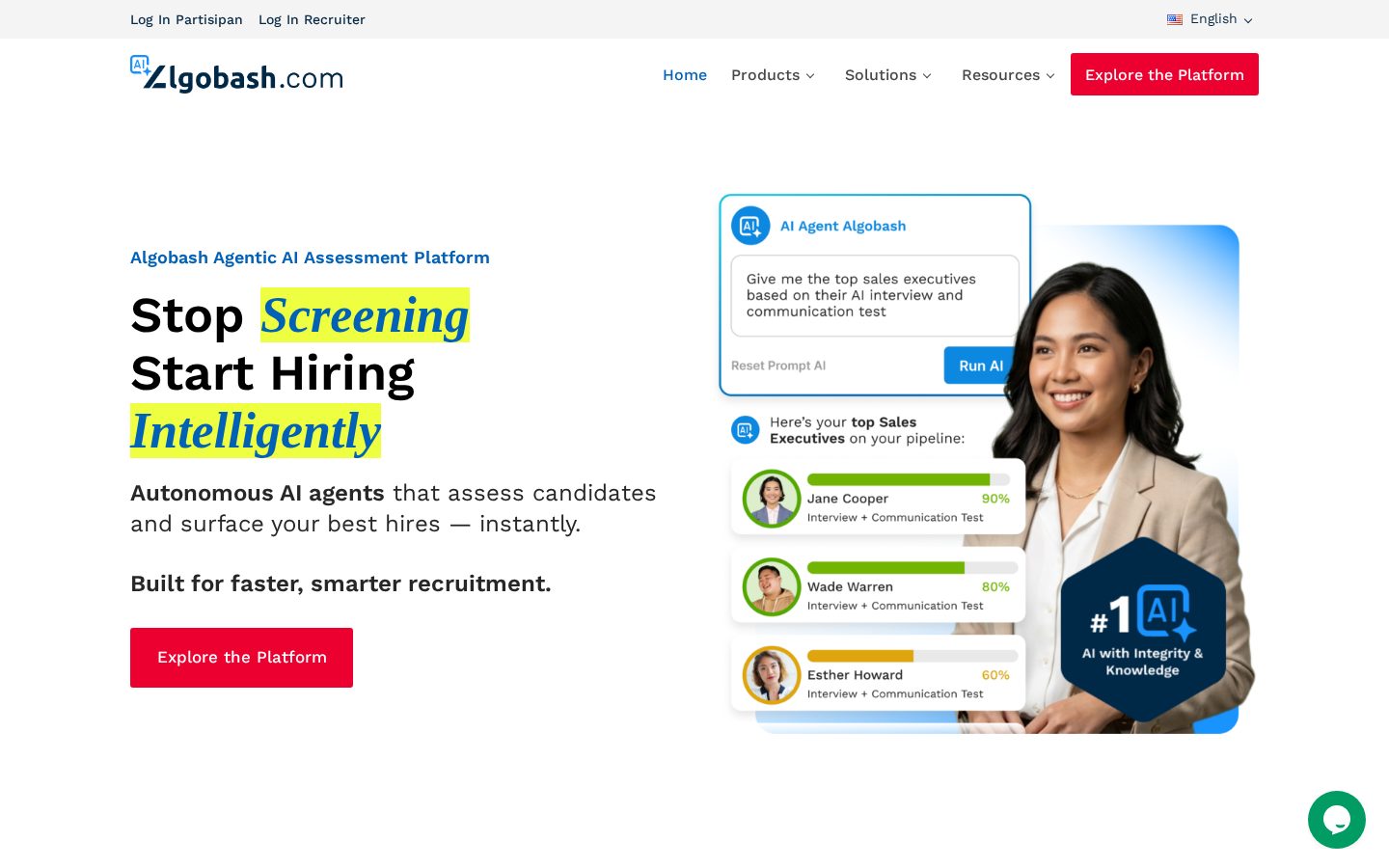 Algobash Homepage