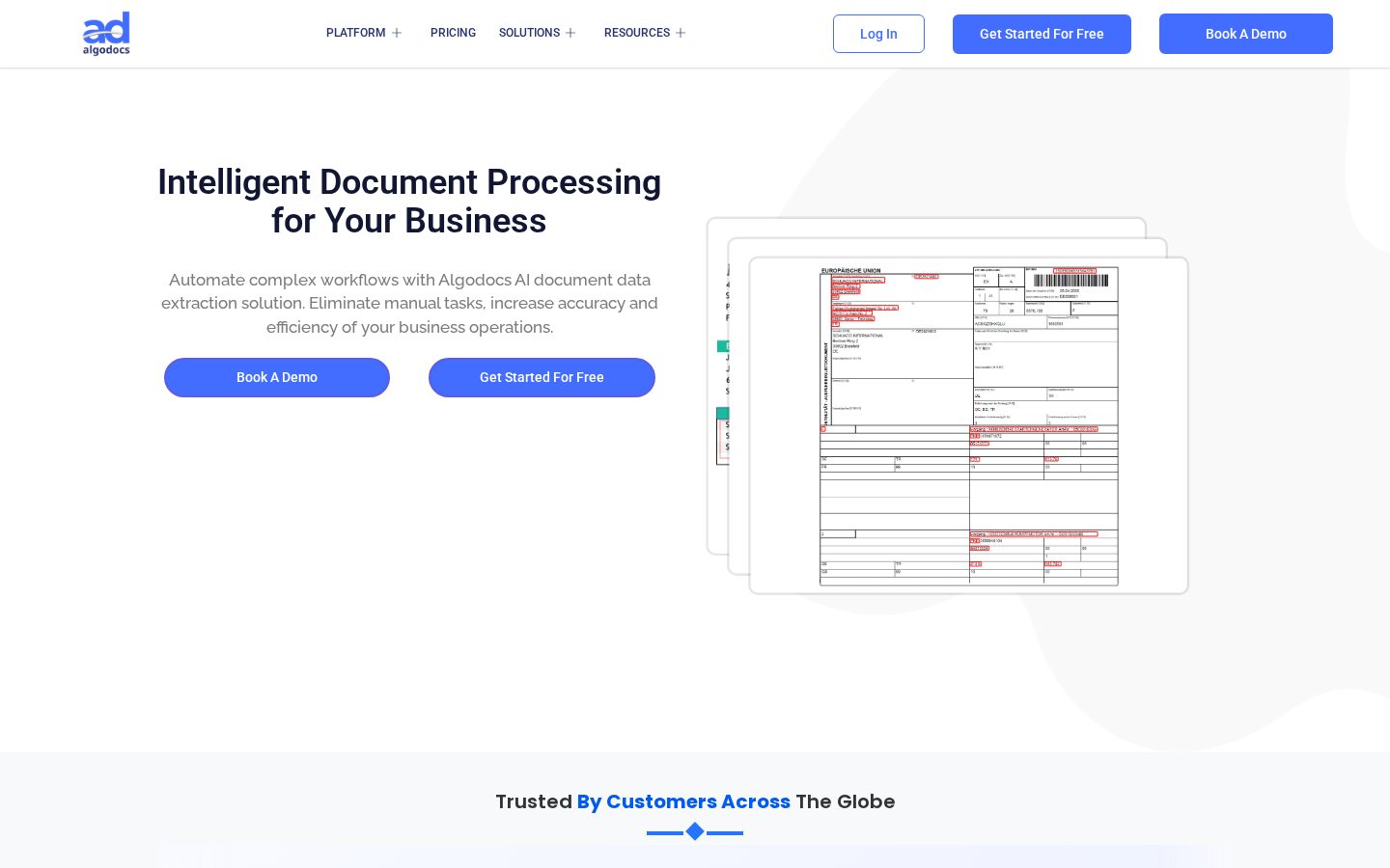 AlgoDocs Homepage