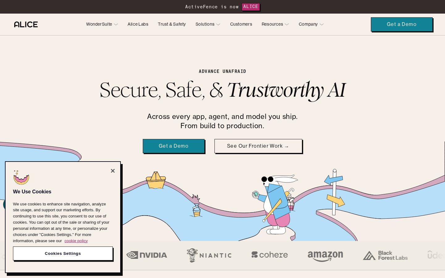 Alice Homepage