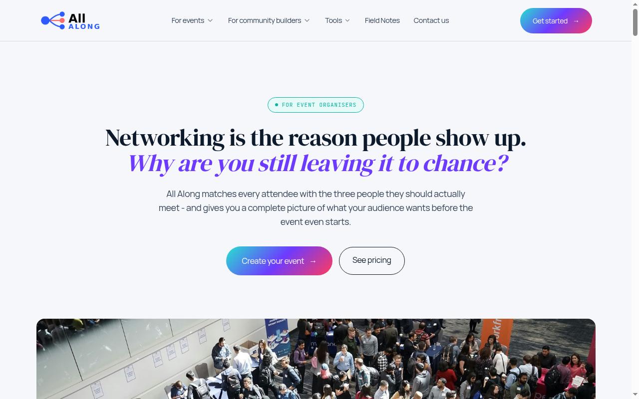 All Along Homepage