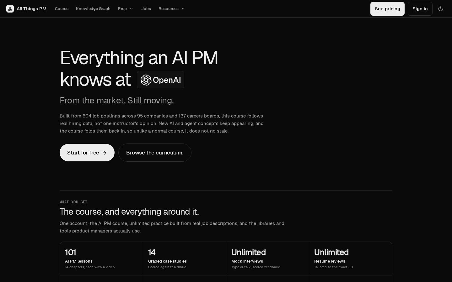 All Things PM Homepage