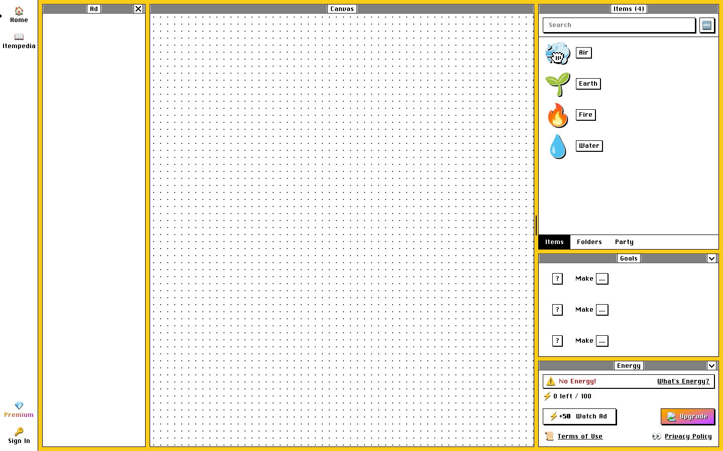 Allchemy Homepage