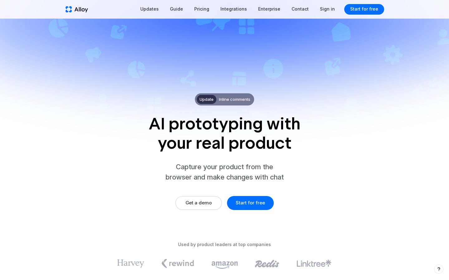 Alloy Homepage