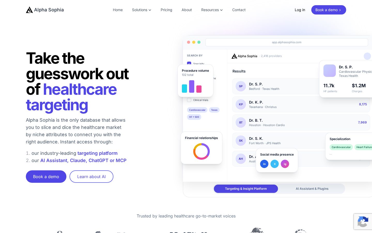 Alpha Sophia Homepage