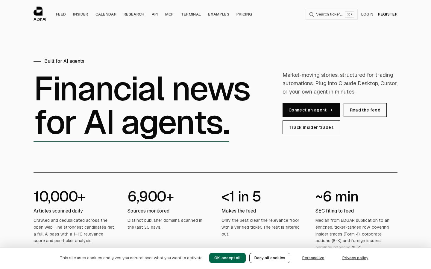 AlphAi Homepage