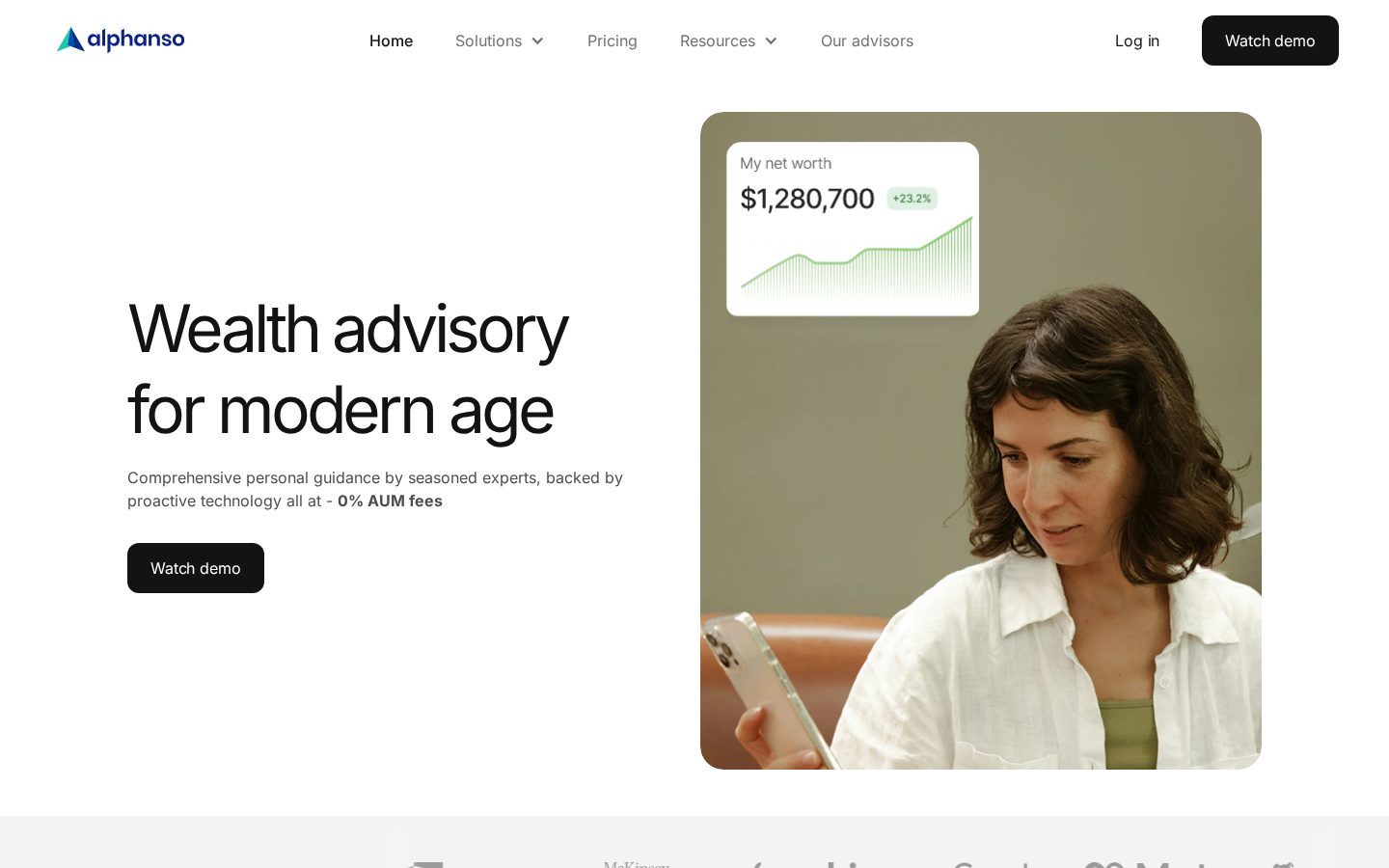Alphanso Homepage