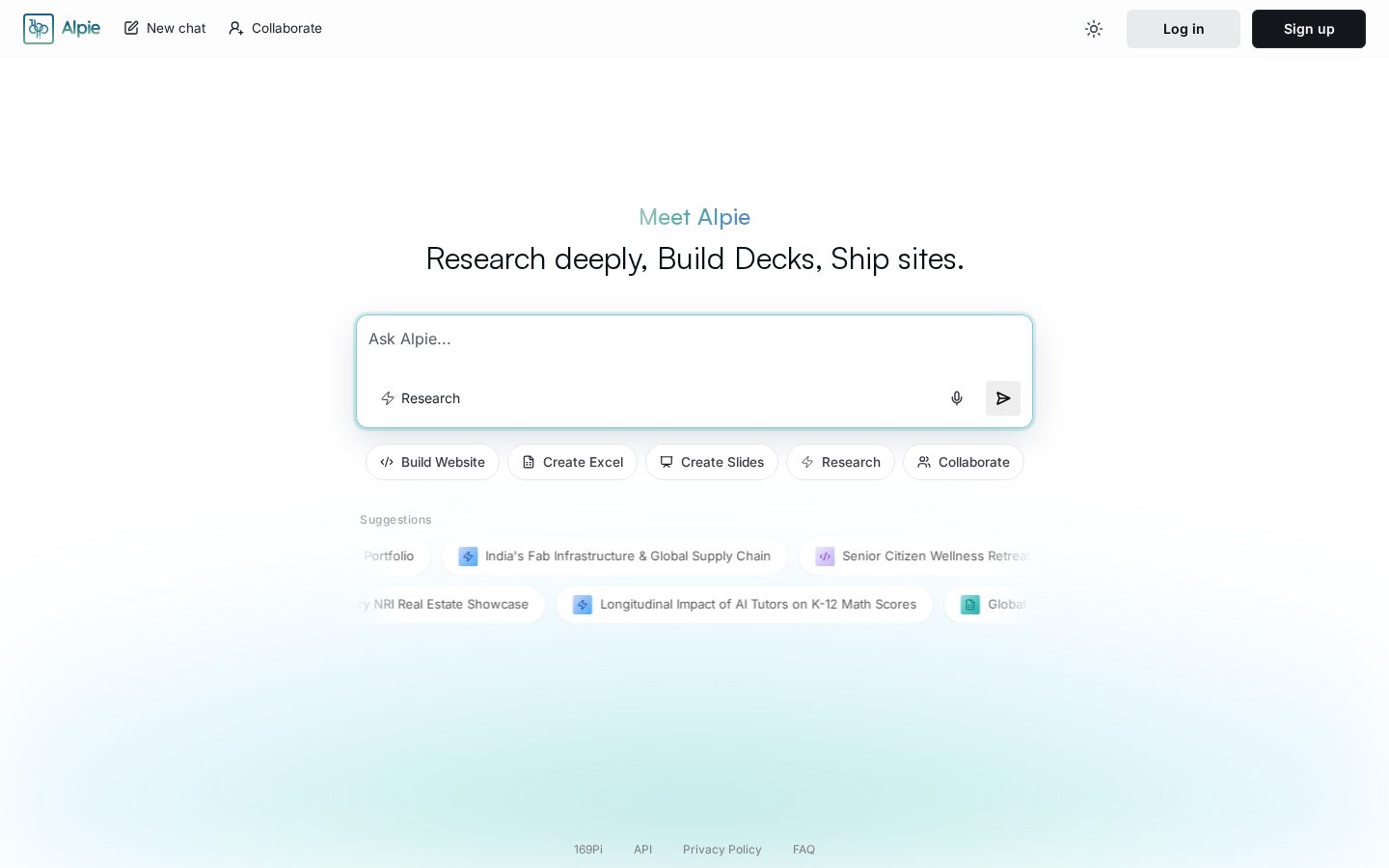 Alpie Homepage