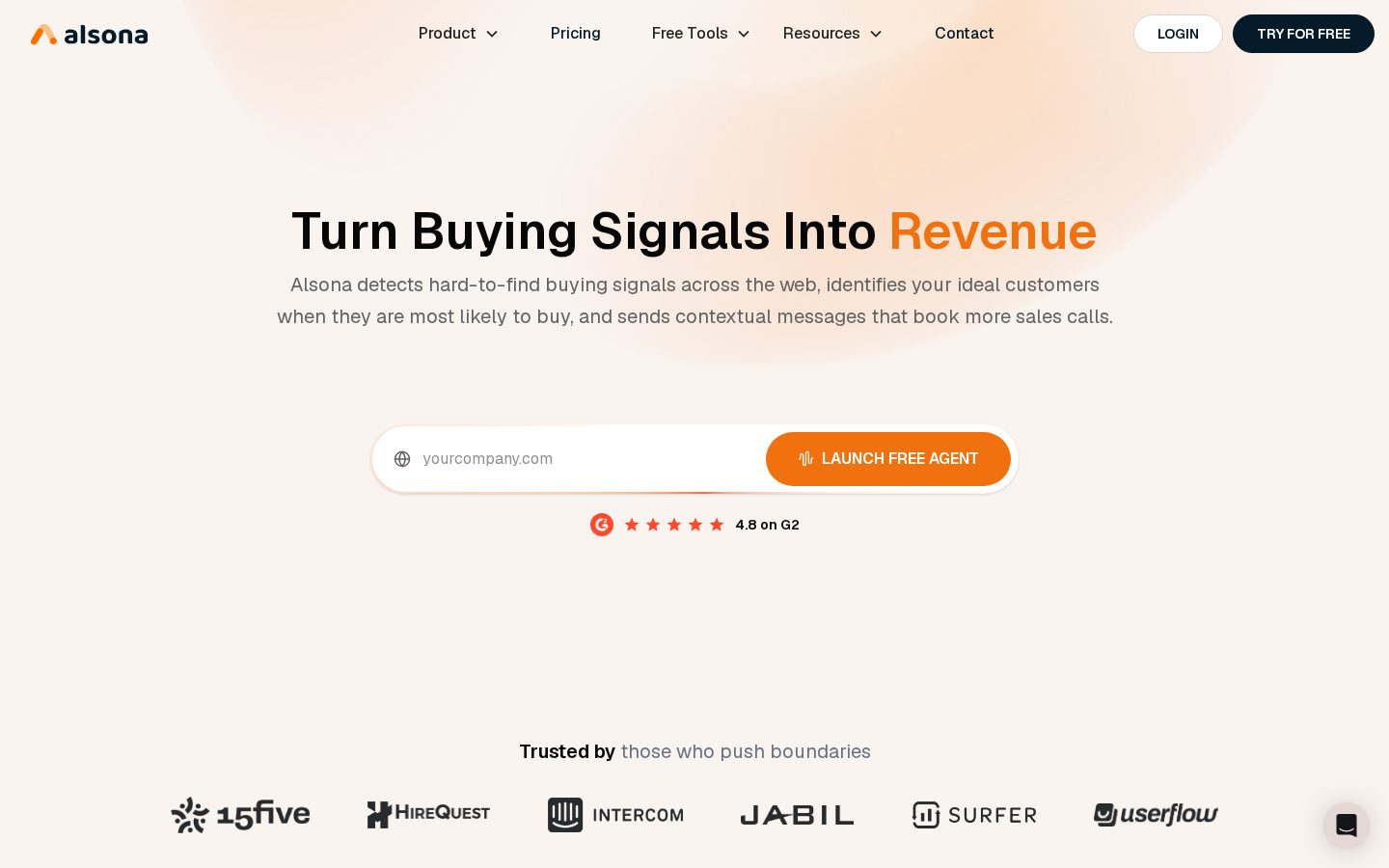 Alsona Homepage